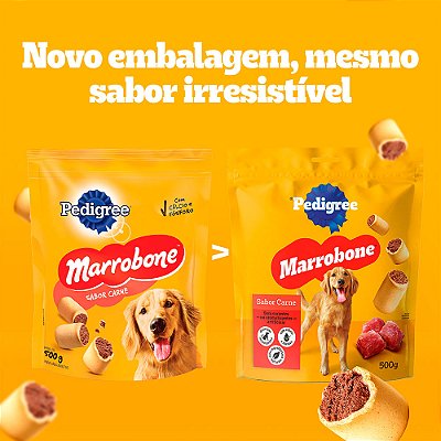 Petisco Pedigree Marrobone Cães Adultos sabor Carne