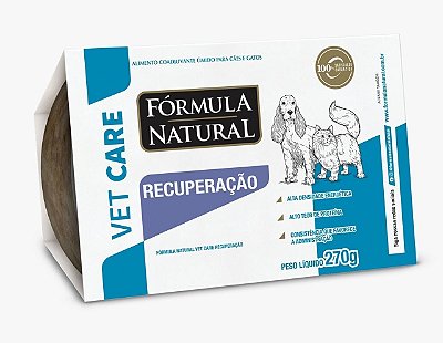 Alimento Úmido Fórmula Natural Vet Care Cão e Gato Recuperação 270g
