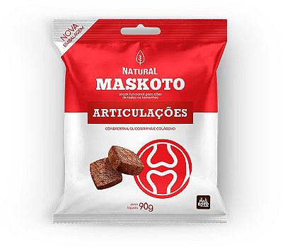 Petisco Natural Maskoto Cães Articulação e Ossos 90g