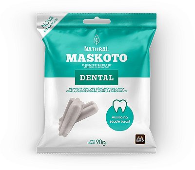 Petisco Natural Maskoto Cães Dental 90g