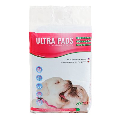 Tapete Higiênico Petlike Ultra Pads 60x60cm