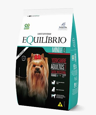 Ração Seca Equilíbrio Raças Específicas Cães Adultos Yorkshire sabor Frango