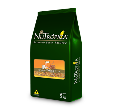 Alimento NuTrópica Farinhada Mel e Ovos 5kg