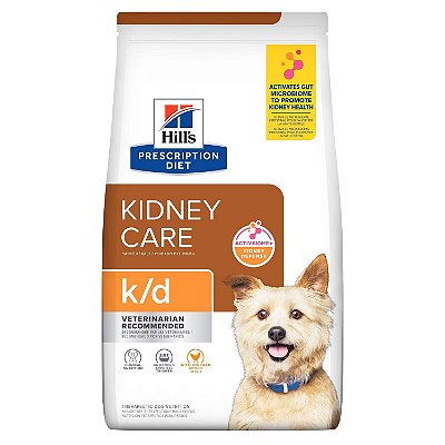 Ração Hill's Prescription Diet k/d para Cães Adultos Cuidado Renal