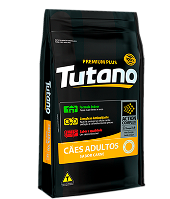 Ração Seca Tutano Cães Adultos Sabor Carne