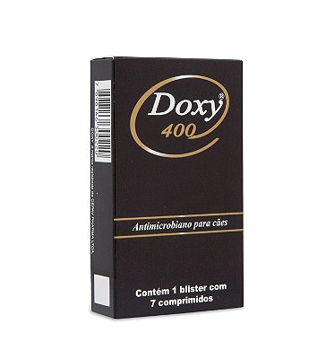 Antibacteriano Cepav Doxy 400mg 07 Comprimidos