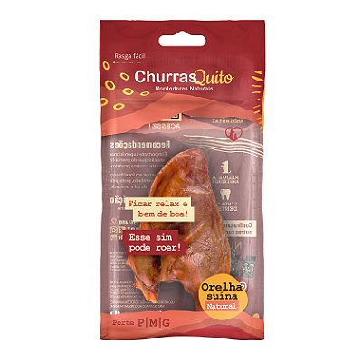 Petisco Natural ChurrasQuito Orelha Suína