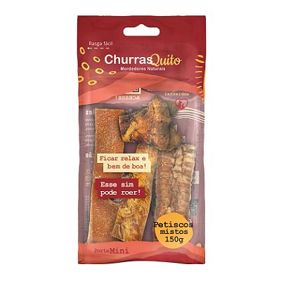 Petisco Natural ChurrasQuito Misto 150g