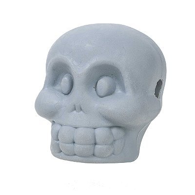 Bola Maciça + Porta Petiscos PetGames Caveirinha Soft P