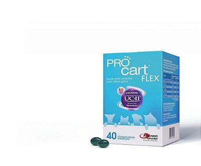 Suplemento	Agener União Pro Cart Flex 40 Cápsulas