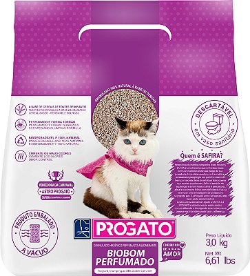 Granulados Biodegradáveis Progato BioBom Perfumado 3kg