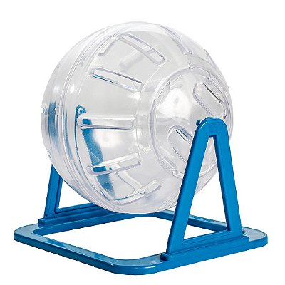 Globo Acrílico Jel Plast Hamster com Suporte Plástico D12 Ref. 680