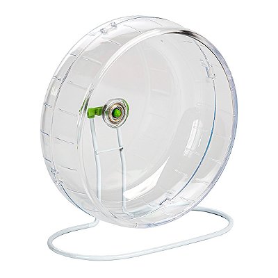 Roda Prime Jel Plast com Rolamento Cristal com Suporte 19cm Ref. 705
