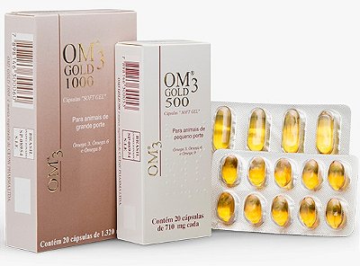 Suplemento Cepav OM Gold 1000 10 Cápsulas