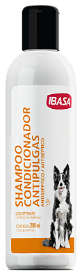 Ectoparasiticda Ibasa Shampoo Condicionador Antipulgas 200ml