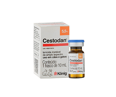 Vermífugo Konig Cestodan Injetável 10ml