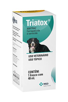 MSD Triatox® Tratamento de Sarnas e Controle de Carrapatos para Cães