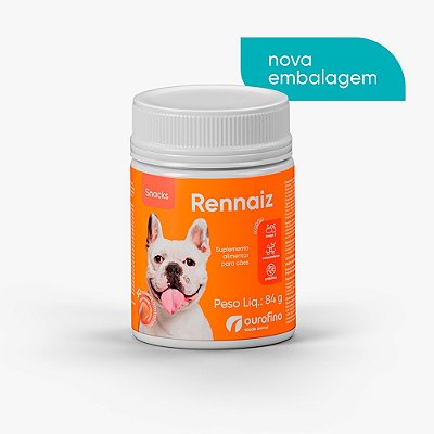Suplemento Ourofino Rennaiz Snacks 30 Tabletes