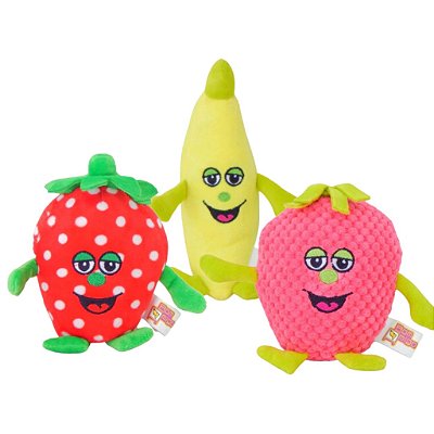 Dog Pelucia Reino das Frutas BW2049 Bom Amigo Cores Variadas