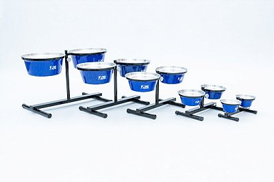 Comedouros NF Pet Suspensos Ajustáveis Linha Premium Pequeno 3L