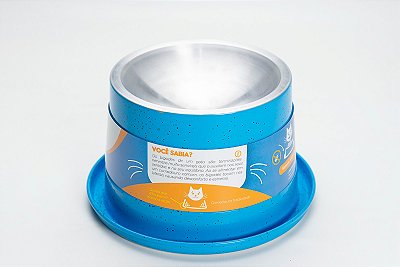Comedouro NF Pet Antiformiga para Gato MR. Bigode Júnior 700ml