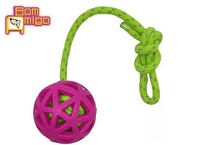 W9123 Bola Dog Mordedor Bom Amigo Corda Nó Geométrica G