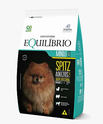 Ração Seca Equilíbrio Raças Específicas Cães Adultos Spitz sabor Frango