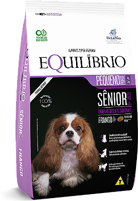 Ração Seca Equilíbrio Cães Sênior Porte Pequeno sabor Frango