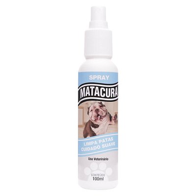 Spray Matacura Limpa Patas Cuidado Suave 100ml