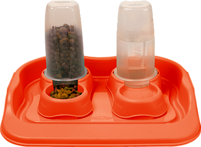 Kit Flex Gourmet Plast Pet Pequeno 650ml + 650ml