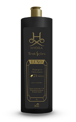 Shampoo Hidratante Hydra Tent4ções Luxo 24 Kilates 1L