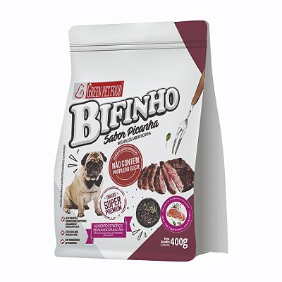 Bifinho Green Pet Food sabor Picanha