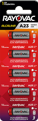 Cód.: V23GA-5 Multiblister Pilha Rayovac Eletrônica 1 Unidade