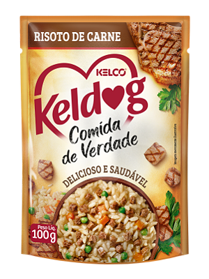 Alimento Úmido Sachê Keldog Risoto de Carne