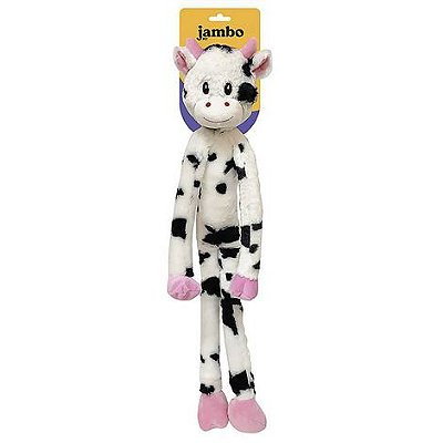 JB25617N Mordedor Pelúcia Jambo Longleg Vaca
