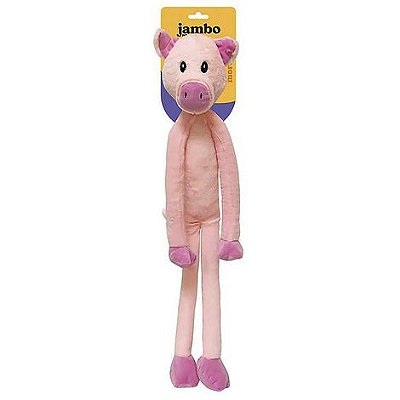 JB25618N Mordedor Pelúcia Jambo Longleg Porco