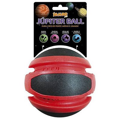JB25320V Bola Jupiter Jambo Mega Vermelha e Preta