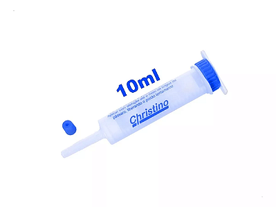 Seringa Christino para Alimentação de Pássaros 10ml