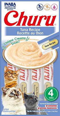 Alimento Úmido Gatos Inaba Churu sabor Atum