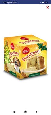 Panettone Pró Canine Cães sabor Tradicional 80g