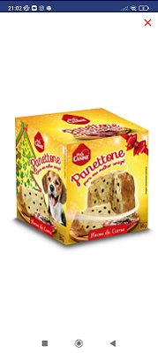 Panettone Pró Canine Cães sabor Flocos de Carne 80g