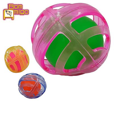 W12043 Brinquedo Bom Amigo Dog Mordedor Ball Inside