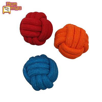 JW3083 Brinquedo Bom Amigo Dog Corda Bola Flinch