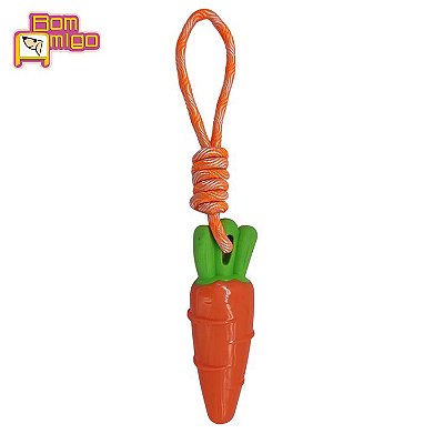 W12084 Brinquedo Bom Amigo Dog Corda Carrot