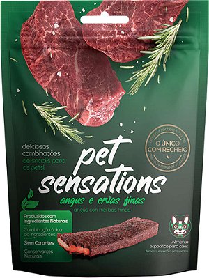 Bifinho Recheado Pet Sensations Cães sabor Angus e Ervas Finas