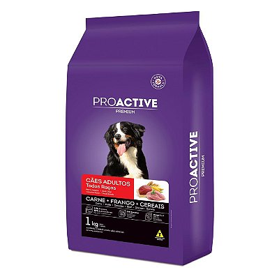 Ração Seca Pro Active Cães Adultos Todas as Raças