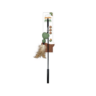 JP70537N Matatabi Jambo Vara de Pesca Coração Catnip