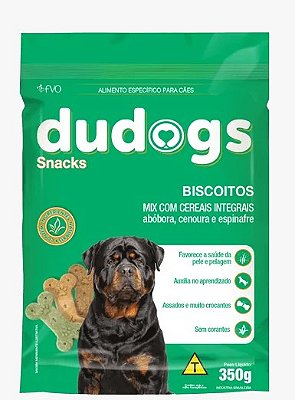 Biscoito Dudogs Abóbora/Cenoura 350g