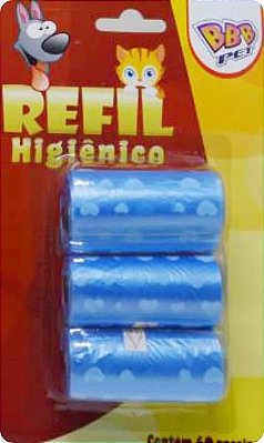 Refil Higiênico BBB Pet com 3 unidades