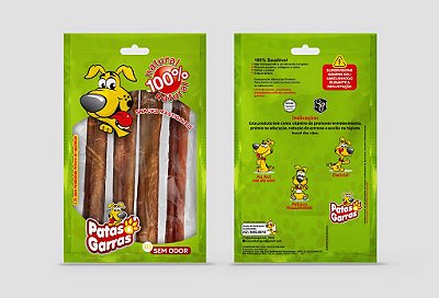 Stick Patas e Garras Colágeno de Carne com 4 Peças